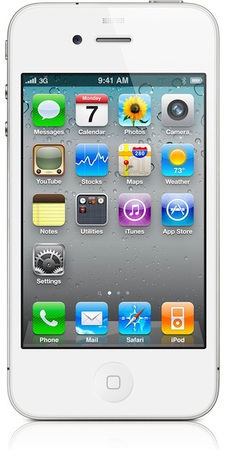 Смартфон APPLE iPhone 4 8GB White - Стрежевой