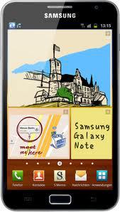 Смартфон Samsung Galaxy Note GT-N7000 Blue - Стрежевой